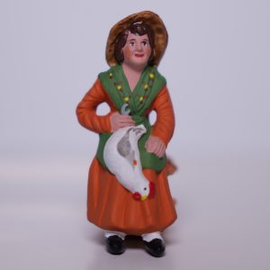 Femme à la Poule assise