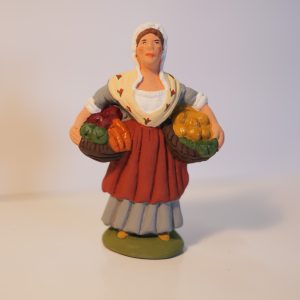 Femme aux légumes